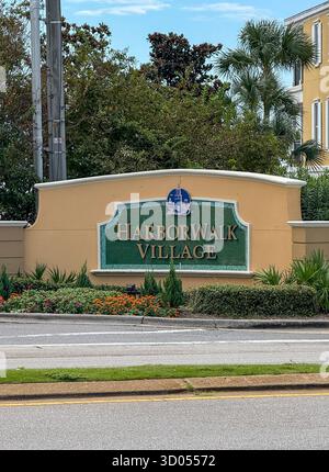 Harborwalk Village Florida destin Banque D'Images