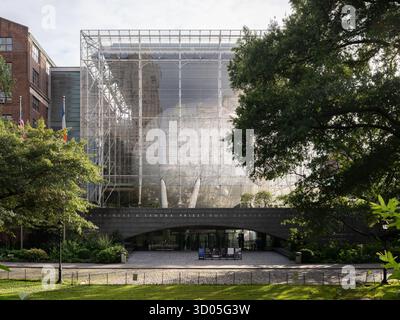 Rose Center pour la Terre et l'Espace au American Museum of Natural History, Lieu : New York NY, Architecte : Polshek Partnership Banque D'Images