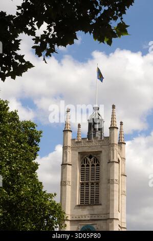 Tower, Westminster Abbey, Londres, Royaume-Uni. Banque D'Images