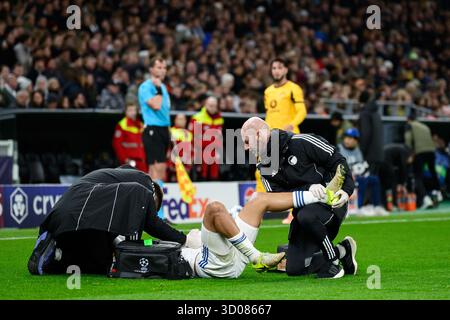Copenhague, Danemark. 21 octobre 2025. Gabriel Pereira du FC Copenhague vu lors du match de l'UEFA Champions League entre le FC Copenhague et le Borussia Dortmund à Parken à Copenhague. Crédit : Gonzales photo/Alamy Live News Banque D'Images