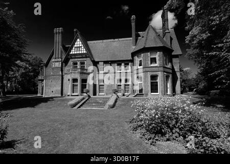 The Wardown House Museum, Luton Town, Bedfordshire, Angleterre, Royaume-Uni Banque D'Images