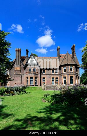 The Wardown House Museum, Luton Town, Bedfordshire, Angleterre, Royaume-Uni Banque D'Images