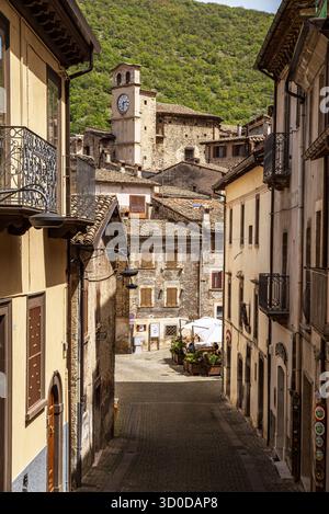 Italie, Abruzzes, Scanno Banque D'Images