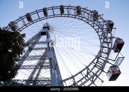 Vienne, Autriche - 31 août 2024 : Grande roue géante Banque D'Images