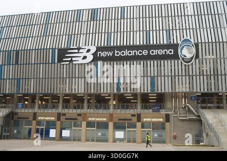 Bergame, Italie, États-Unis. 22 octobre 2025. bergame (italie), 22/10/2025- ligue des champions/atalanta/slavia praha- nouvelle arène d'équilibre où a eu lieu le match entre atalanta et slavia praha, valable pour le 3ème tour des groupes des champions, dans la nuit de ce mercredi 22 octobre 2025. (Crédit image : © Edson Teodoro de Souza/TheNEWS2 via ZUMA Press Wire) USAGE ÉDITORIAL SEULEMENT ! Non destiné à UN USAGE commercial ! Banque D'Images