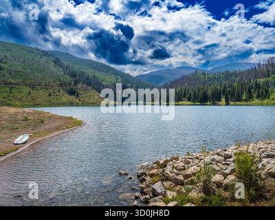 Sylvan Lake State Park, Eagle, Colorado. Banque D'Images