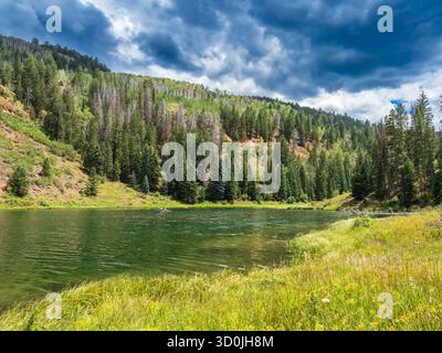 Sylvan Lake State Park, Eagle, Colorado. Banque D'Images