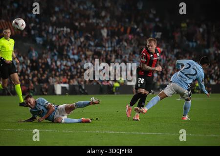 Vigo, Galice, Espagne. 23 octobre 2025. VIGO, ESPAGNE. 23 OCTOBRE : match de Ligue Europa entre le RC CELTA et l'OGC Nice au stade Abanca-Balaidos de Vigo le 23 octobre 2025. (Crédit image : © Adrian Irago/ZUMA Press Wire) USAGE ÉDITORIAL SEULEMENT ! Non destiné à UN USAGE commercial ! Banque D'Images