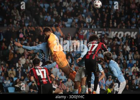 Vigo, Galice, Espagne. 23 octobre 2025. VIGO, ESPAGNE. 23 OCTOBRE : match de Ligue Europa entre le RC CELTA et l'OGC Nice au stade Abanca-Balaidos de Vigo le 23 octobre 2025. (Crédit image : © Adrian Irago/ZUMA Press Wire) USAGE ÉDITORIAL SEULEMENT ! Non destiné à UN USAGE commercial ! Banque D'Images