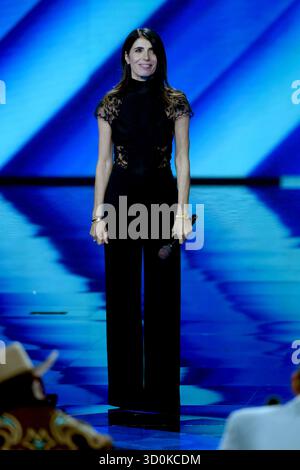 Milan, Italie. 24 octobre 2025. Milan, émission de télévision 'X Factor' 2025, premier épisode - Giorgia Credit : Independent photo Agency/Alamy Live News Banque D'Images