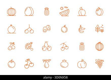 Astucieusement conçu 24 Bold Line Display icônes vectorielles parfaites pour RIPE, livré au format 64x64 pour une excellence visuelle constante. Illustration de Vecteur