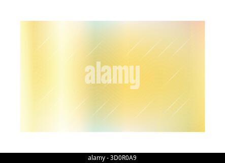 Dégradé doux abstrait de teintes jaunes et vert pâle avec de subtiles stries verticales Illustration de Vecteur