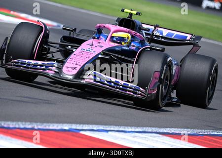 Mexico, Mexico, Mexique. 24 octobre 2025. Le pilote Franco Colapinto(ARG), de l'équipe Alpine, lors de la journée d'essais du Grand Prix du Mexique, à l'Autodromo Hermanos Rodriguez. (Crédit image : © Jorge Nunez/ZUMA Press Wire) USAGE ÉDITORIAL SEULEMENT ! Non destiné à UN USAGE commercial ! Banque D'Images