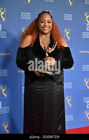 Pasadena, CA États-Unis. 17 octobre 2025. NOM au 52e Daytime Emmy Awards annuel Banque D'Images