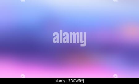 Doux, lumineux et coloré fond bleu clair, rose et violet comme le ciel flou. Fond de dégradé de couleurs aéré abstrait avec espace de copie. Banque D'Images