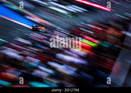 Autodromo Hermanos Rodriguez, Mexico, Mexique. 25 octobre 2025 ; Max Verstappen des pays-Bas et Oracle Red Bull Racing lors des qualifications du Grand Prix du Mexique de formule 1 crédit : Jay Hirano/AFLO/Alamy Live News Banque D'Images