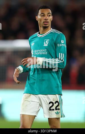 Londres, Royaume-Uni. 25 octobre 2025. Hugo Ekitike de Liverpool lors du match de premier League Brentford vs Liverpool au Gtech Community Stadium de Londres. Le crédit photo devrait se lire : Paul Terry/Sportimage crédit : Sportimage Ltd/Alamy Live News Banque D'Images