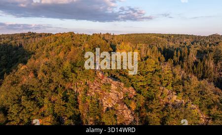 Verlobungsurne im Selketal BEI Alexisbad Harz Banque D'Images