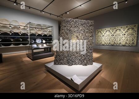Oslo, Norvège - 8 septembre 2025 : L'intérieur du Musée national Nasjonalmuseet d'Oslo dans le quartier d'Aker Brygge abrite la collection d'art publique nationale Banque D'Images