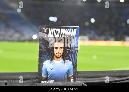 Rome, Italie. 26 octobre 2025. Stade Olimpico, Rome, Italie - le programme du match d'aujourd'hui pendant le match de football Serie A Enilive, Lazio vs Juventus, 26 octobre 2025 (photo par Roberto Ramaccia/Sipa USA) crédit : Sipa USA/Alamy Live News Banque D'Images