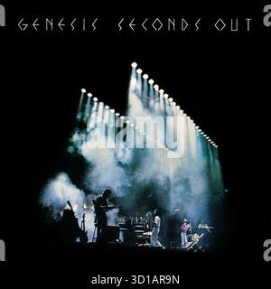 Genesis - seconds Out - couverture de l'album vinyle -1981 Banque D'Images