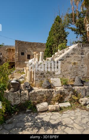 Girne (Kyrenia) Château à côté du port à Kyrenia Chypre du Nord Banque D'Images