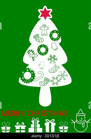 Illustrations vectorielles de Noël Illustration de Vecteur