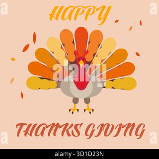 Jour de Thanksgiving Illustration de Vecteur