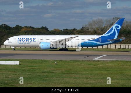 NORSE ATLANTIC (ROYAUME-UNI) BOEING B787-9 G-CKWP Banque D'Images