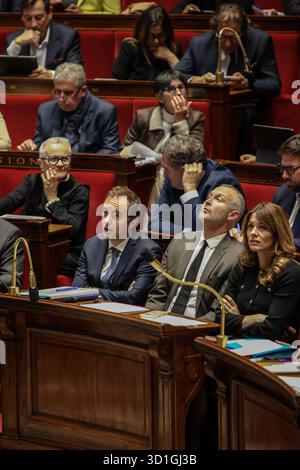 Saint Ouen, Paris, France. 28 octobre 2025. LE PREMIER MINISTRE Sébastien LECORNU lors d’une séance de questions-réponses à l’Assemblée nationale à Paris le 28 octobre 2025. (Crédit image : © Sadak Souici/ZUMA Press Wire) USAGE ÉDITORIAL SEULEMENT ! Non destiné à UN USAGE commercial ! Crédit : ZUMA Press, Inc/Alamy Live News Banque D'Images