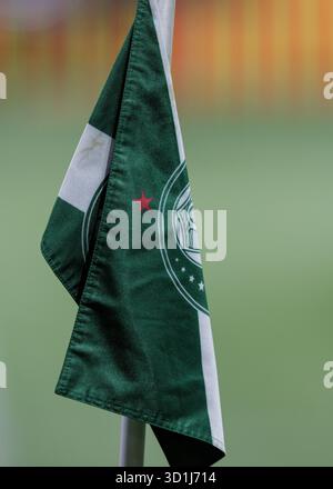 São Paulo, Brésil. 26 octobre 2025. Football Football - Championnat brésilien 2025 - Palmeiras vs Cruzeiro - Allianz Parque Stadium. Palmeiras's fla Banque D'Images