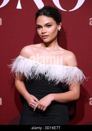 New York, États-Unis. 28 octobre 2025. Ariana Greenblatt assiste aux honneurs WWD 2025 célébrant le 115e anniversaire à Cipriani South Strett à New York le 28 octobre 2025. Photo de Charles Guerin/ABACAPRESS.COM crédit : Abaca Press/Alamy Live News Banque D'Images