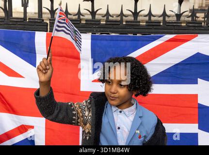 Demande de contrôle judiciaire des îles Chagos. Deux liés. Les affaires contestent les décisions du gouvernement britannique affectant les Chagossiens en raison de l'absence de consultation ab Banque D'Images