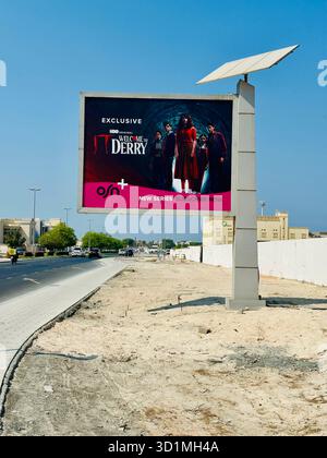 Bienvenue à Derry signe Dubaï Banque D'Images