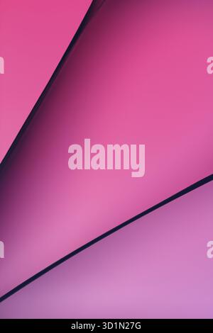 Papier rétro-éclairé plié formes pastel abstraites suitabe comme papier peint. . Faible profondeur de champ Banque D'Images