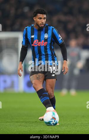 Bergame, Italie. 28 octobre 2025. Ederson d'Atalanta lors du match de football Serie A entre Atalanta et AC Milan au New Balance Stadium de Bergame, Italie du Nord - mardi 28 octobre 2025. Sport - Soccer . (Photo de Spada/LaPresse) crédit : LaPresse/Alamy Live News Banque D'Images