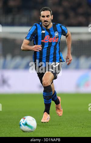 Bergame, Italie. 28 octobre 2025. Davide Zappacosta d'Atalanta lors du match de football Serie A entre Atalanta et AC Milan au New Balance Stadium de Bergame, au nord de l'Italie - mardi 28 octobre 2025. Sport - Soccer . (Photo de Spada/LaPresse) crédit : LaPresse/Alamy Live News Banque D'Images