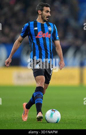 Bergame, Italie. 28 octobre 2025. Davide Zappacosta d'Atalanta lors du match de football Serie A entre Atalanta et AC Milan au New Balance Stadium de Bergame, au nord de l'Italie - mardi 28 octobre 2025. Sport - Soccer . (Photo de Spada/LaPresse) crédit : LaPresse/Alamy Live News Banque D'Images