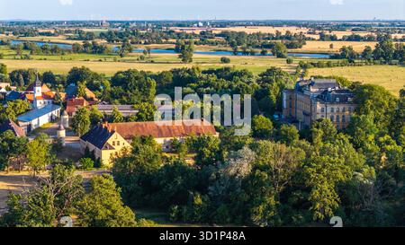 Dornburg Gommern an der Elbe Banque D'Images