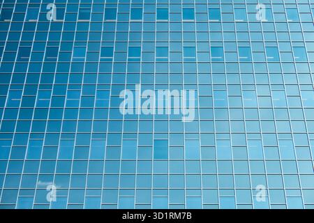Façade en verre moderne bureau bâtiment à Utrecht (Pays-Bas) Banque D'Images
