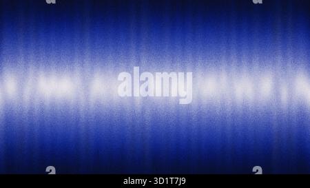 Cette image présente un dégradé texturé avec une lumière blanche centrale et un effet granuleux et flou Banque D'Images