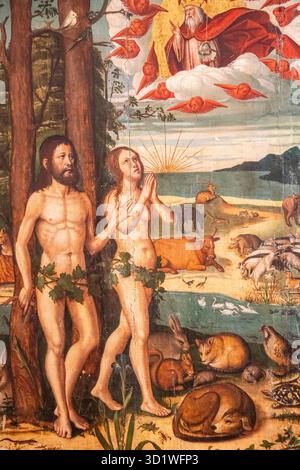 Création et Adam et Eve Banque D'Images