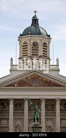 Cathédrale Saint-Jacques-sur-Coudenberg, architecture néoclassique, Bruxelles, Belgique, Europe Banque D'Images