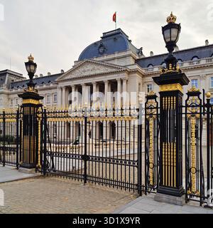 Palais royal, Palais Royal de Bruxelles, Bruxelles, Belgique, Europe Banque D'Images