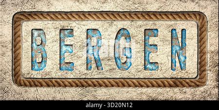 Bergen Yachting et Nautical Vibes, Bergen Summer Banque D'Images