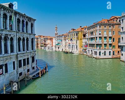 Canal Venise tranquille Banque D'Images
