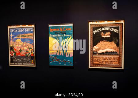 LA RENAISSANCE DE L'ORIENT EXPRESS PARIS Banque D'Images