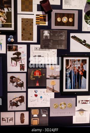 LA RENAISSANCE DE L'ORIENT EXPRESS PARIS Banque D'Images