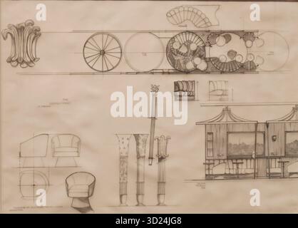 LA RENAISSANCE DE L'ORIENT EXPRESS PARIS Banque D'Images