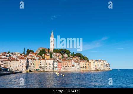 Péninsule de Rovinj à la journée ensoleillée Banque D'Images